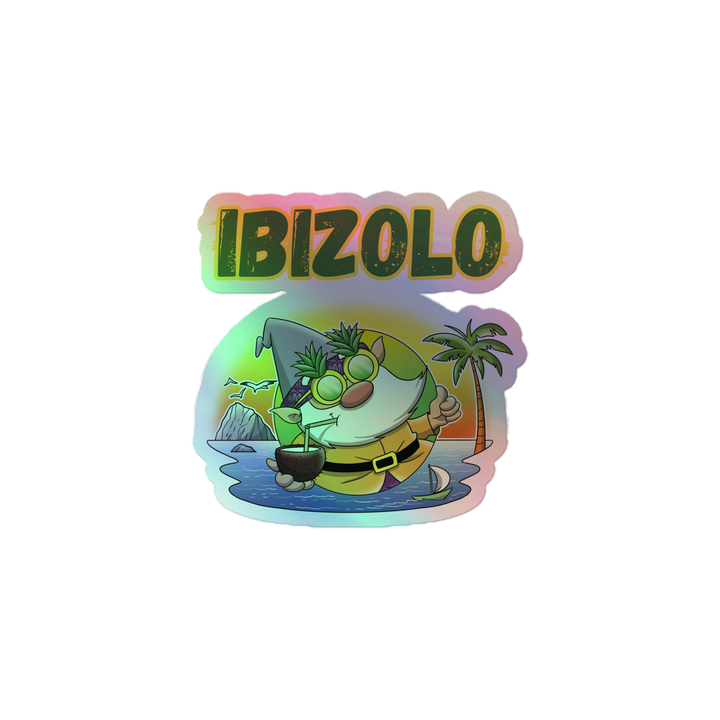 Adesivi olografici IBIZOLO - Gufetto Brand