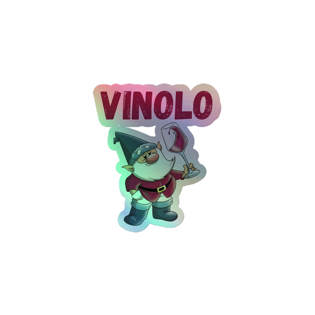 Adesivi olografici VINOLO - Gufetto Brand