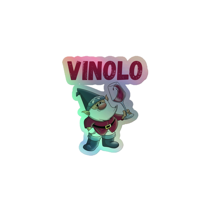 Adesivi olografici VINOLO - Gufetto Brand