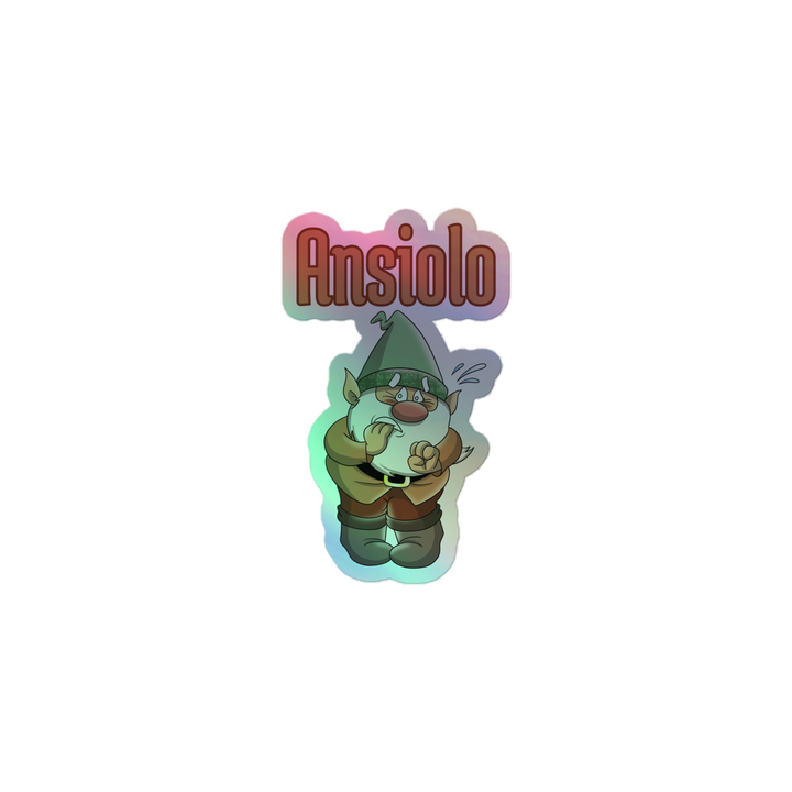 Adesivi olografici ANSIOLO TWO - Gufetto Brand