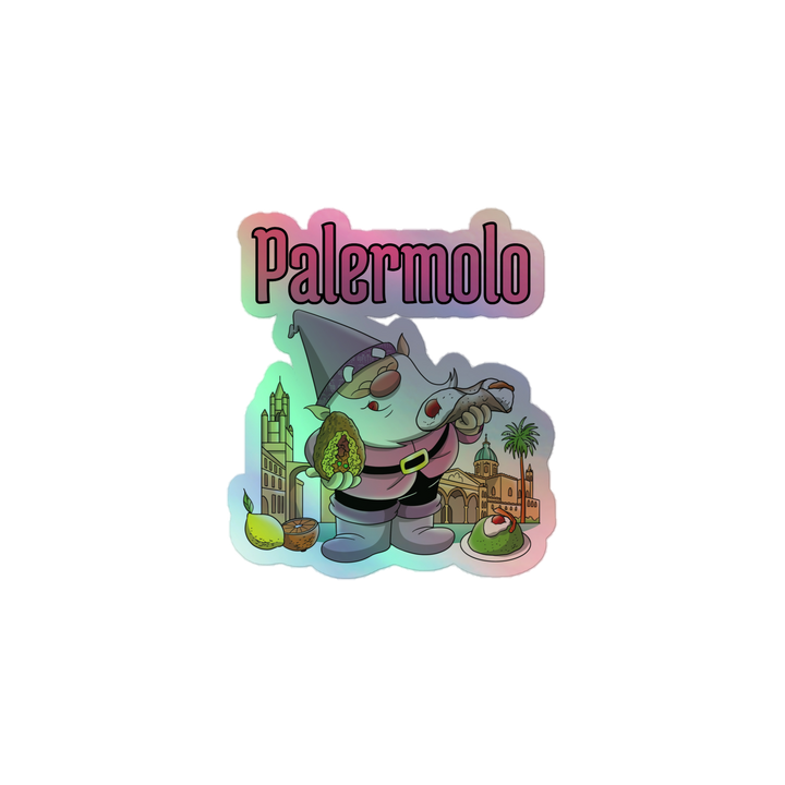Adesivi olografici PALERMOLO - Gufetto Brand
