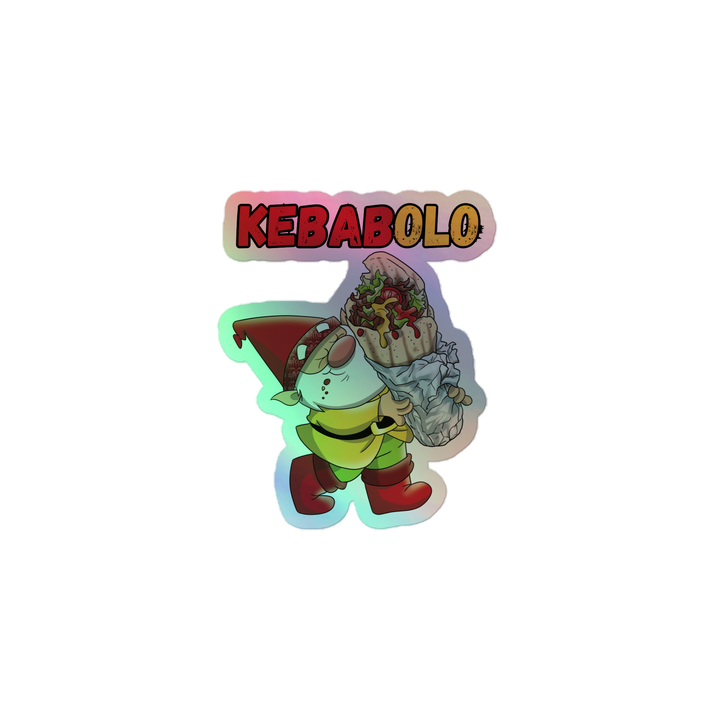 Adesivi olografici KEBABOLO - Gufetto Brand