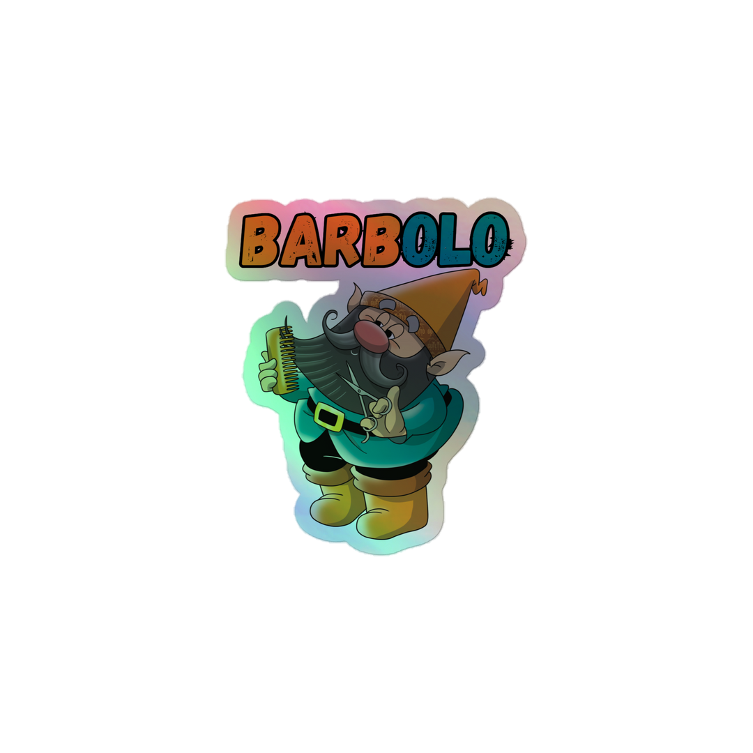 Adesivi olografici BARBOLO - Gufetto Brand