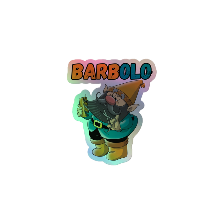 Adesivi olografici BARBOLO - Gufetto Brand