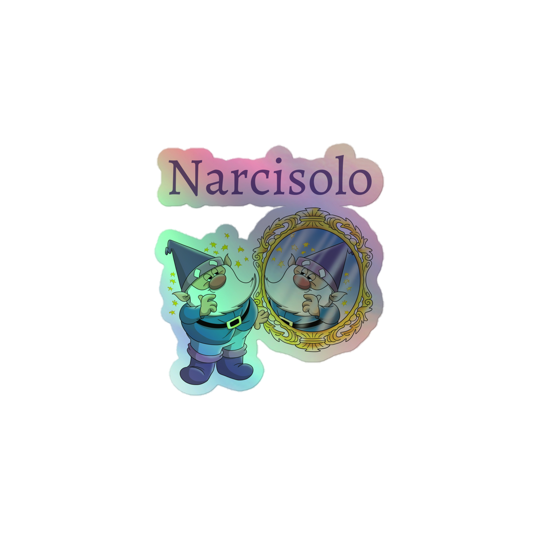 Adesivi olografici NARCISOLO - Gufetto Brand