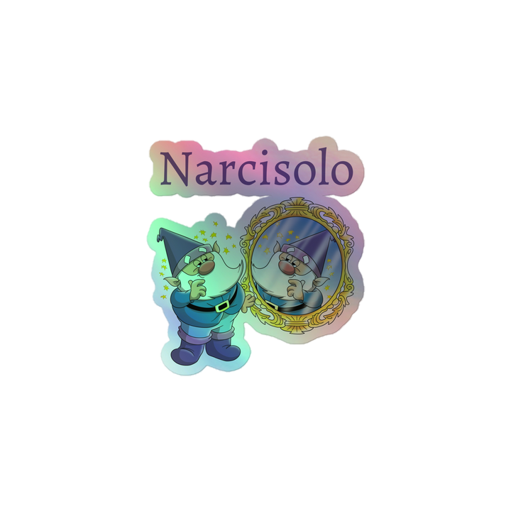 Adesivi olografici NARCISOLO - Gufetto Brand