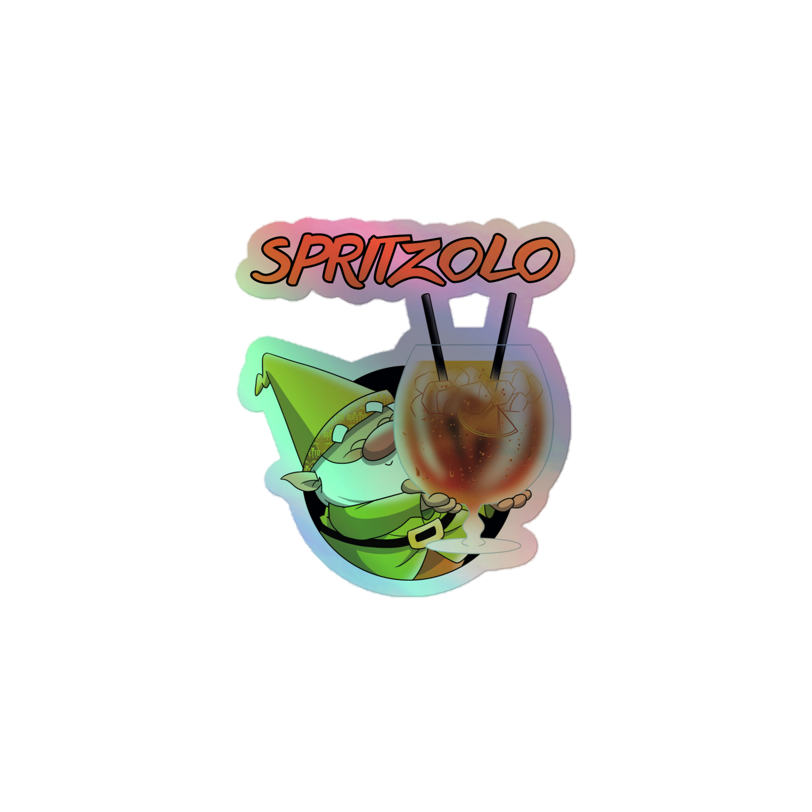 Adesivi olografici SPRITZOLO NEW - Gufetto Brand