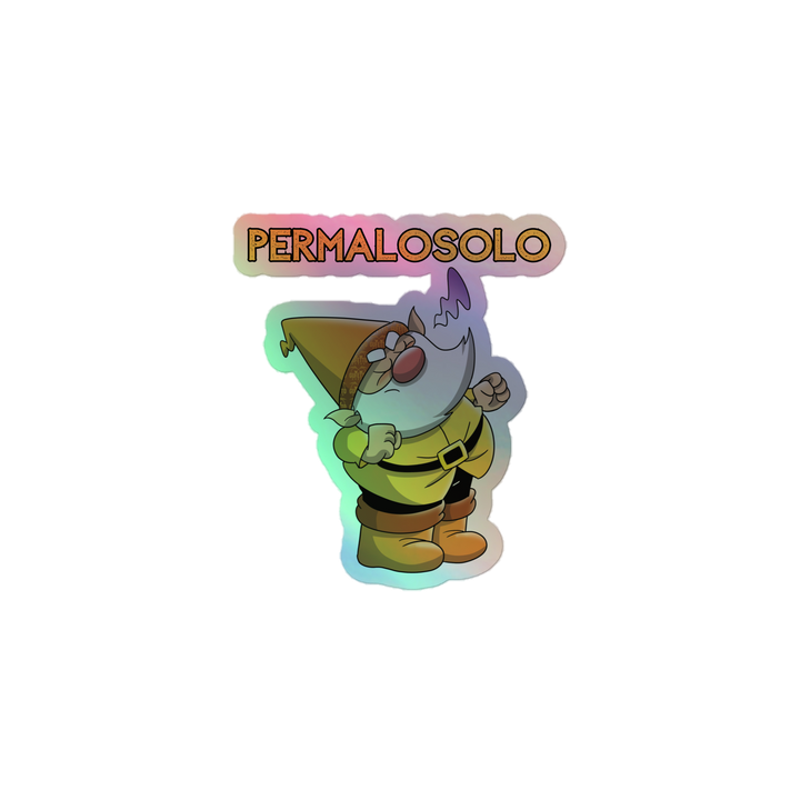 Adesivi olografici PERMALOSOLO - Gufetto Brand