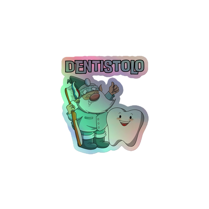 Adesivi olografici DENTISTOLO - Gufetto Brand