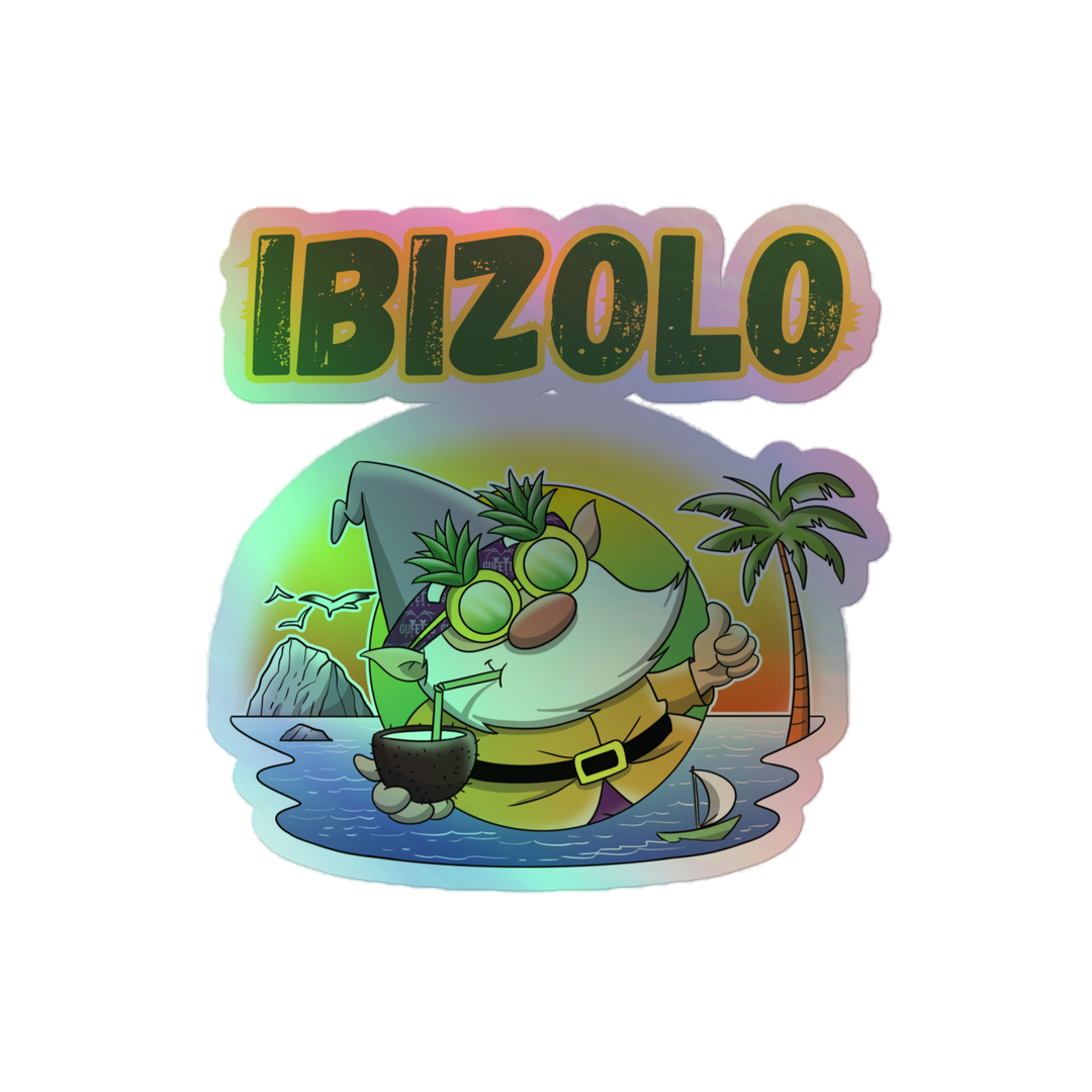 Adesivi olografici IBIZOLO - Gufetto Brand