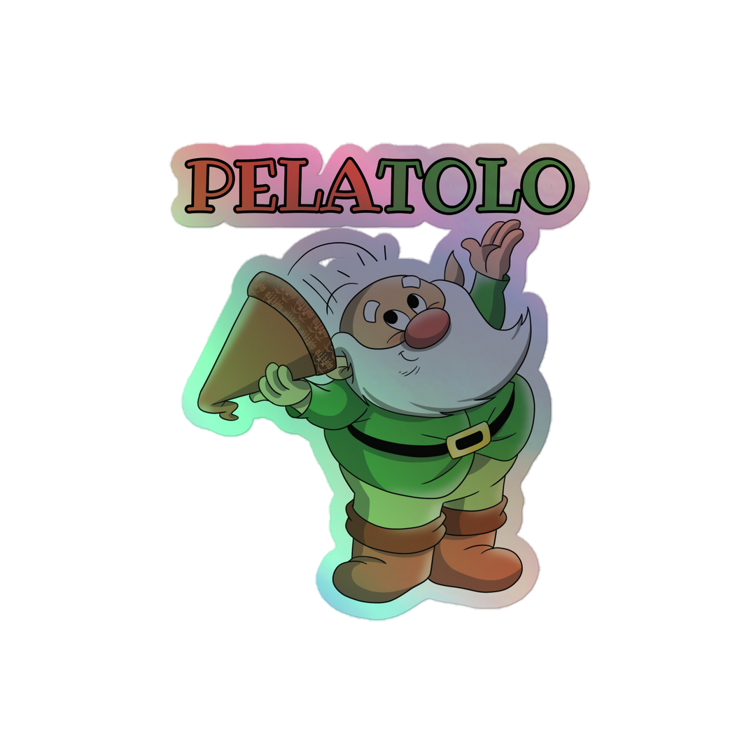 Adesivi olografici PELATOLO - Gufetto Brand