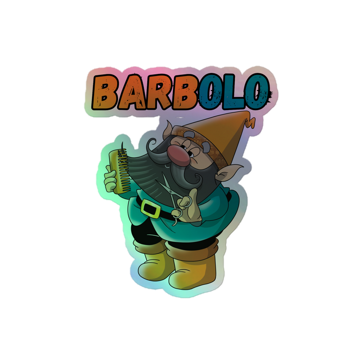 Adesivi olografici BARBOLO - Gufetto Brand
