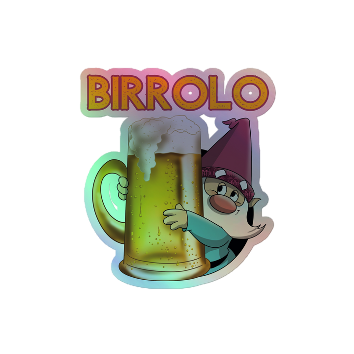 Adesivi olografici BIRROLO NEW - Gufetto Brand