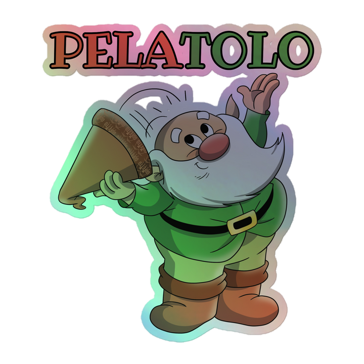 Adesivi olografici PELATOLO - Gufetto Brand