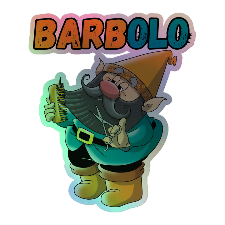 Adesivi olografici BARBOLO - Gufetto Brand