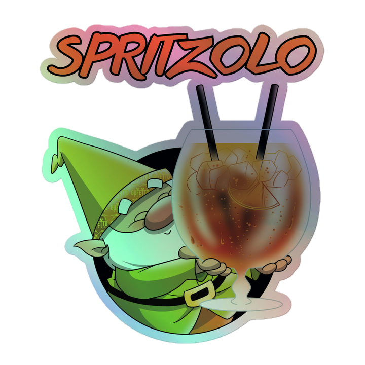 Adesivi olografici SPRITZOLO NEW - Gufetto Brand