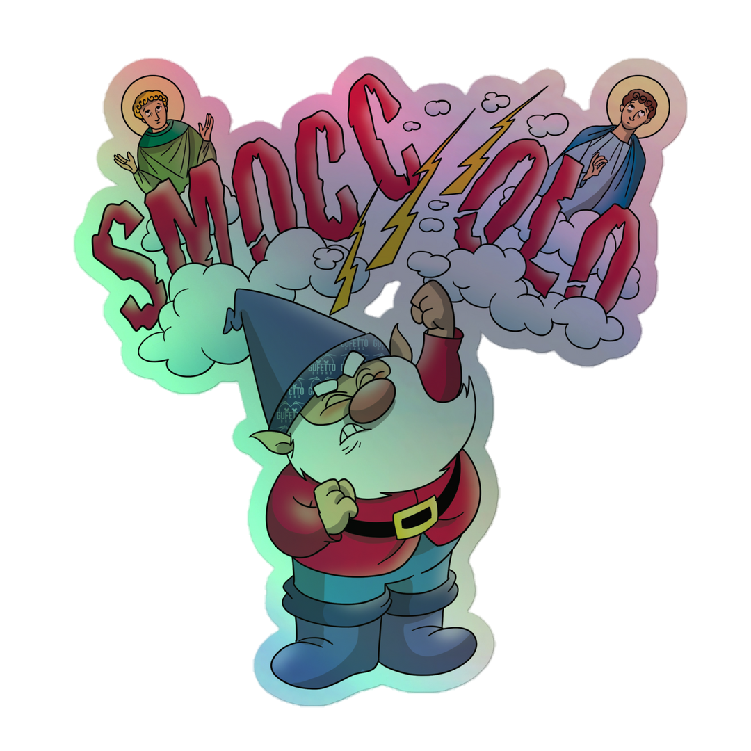 Adesivi olografici SMOCCOLO - Gufetto Brand