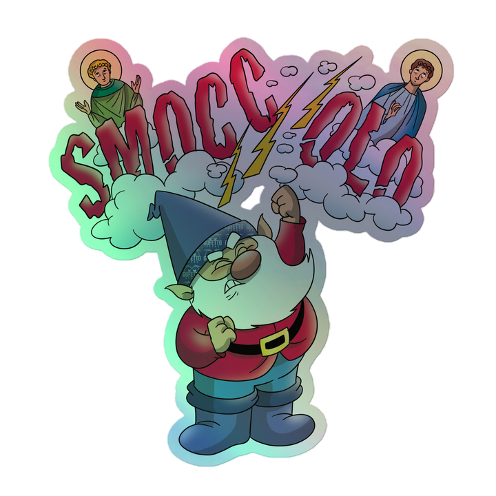 Adesivi olografici SMOCCOLO - Gufetto Brand