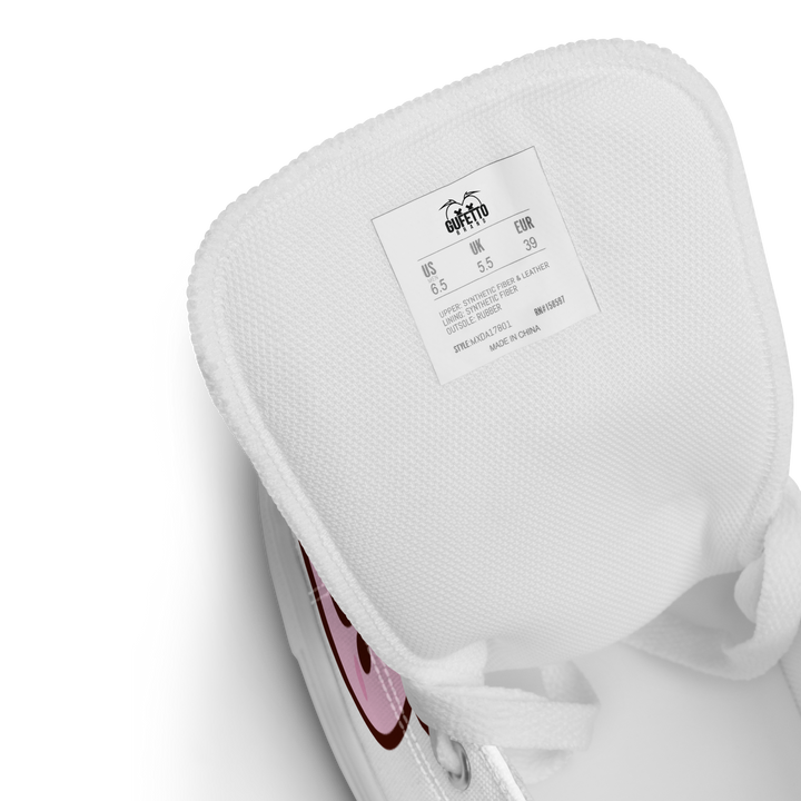 Sneakers alte in tela da uomo EMOJI - Gufetto Brand