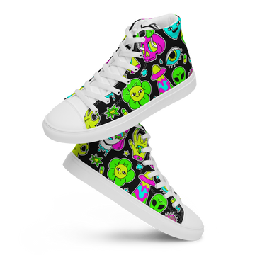 Sneakers alte in tela da uomo FUN EDITION