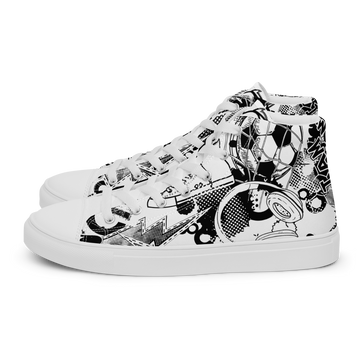 Sneakers alte in tela da uomo GOAL