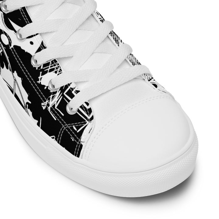 Sneakers alte in tela da uomo GOAL - Gufetto Brand