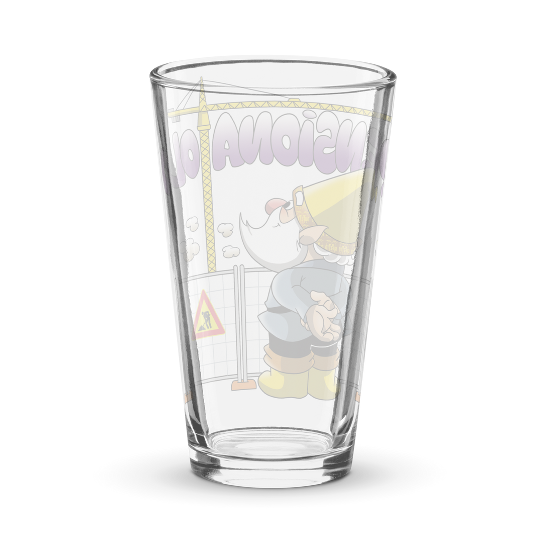 Bicchiere da birra PENSIONATOLO - Gufetto Brand