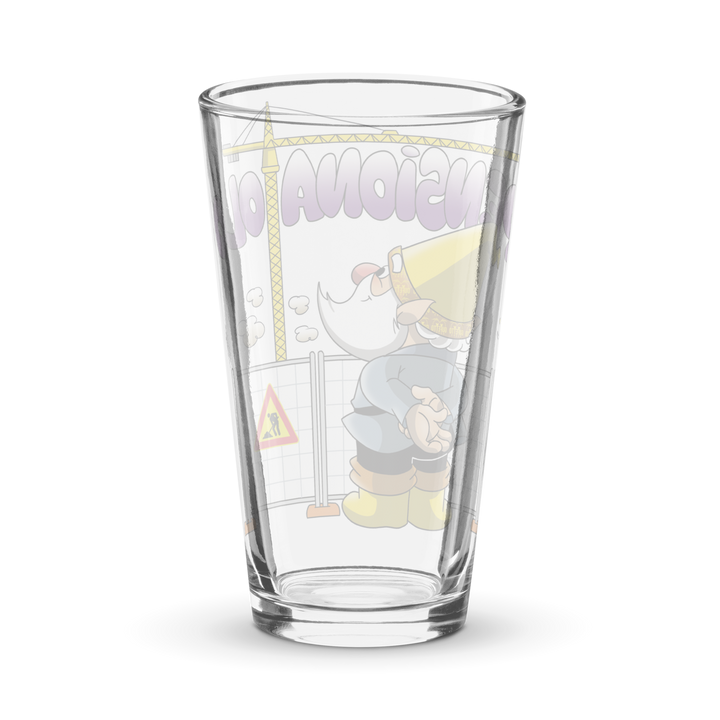 Bicchiere da birra PENSIONATOLO - Gufetto Brand