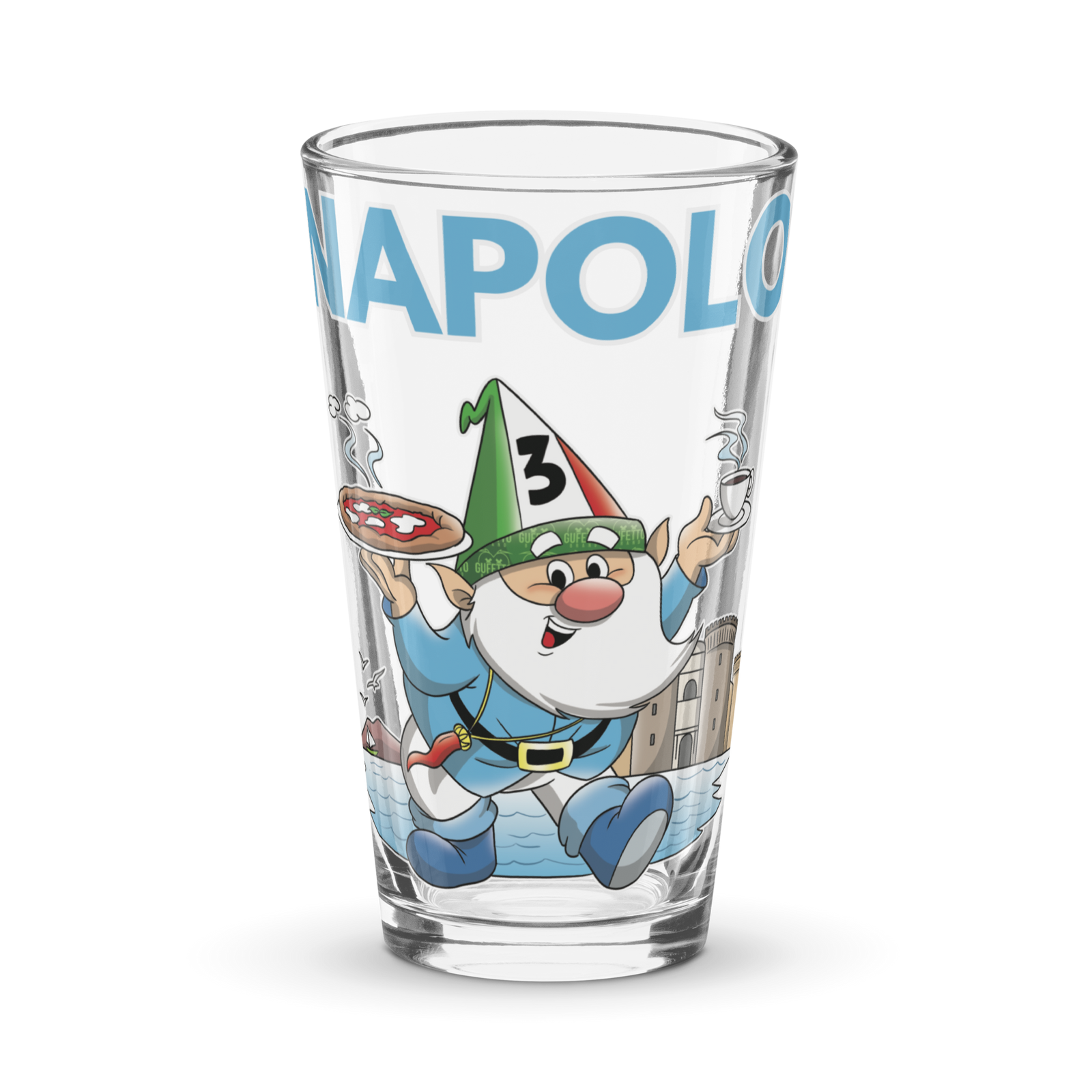 Bicchiere da birra NAPOLO - Gufetto Brand