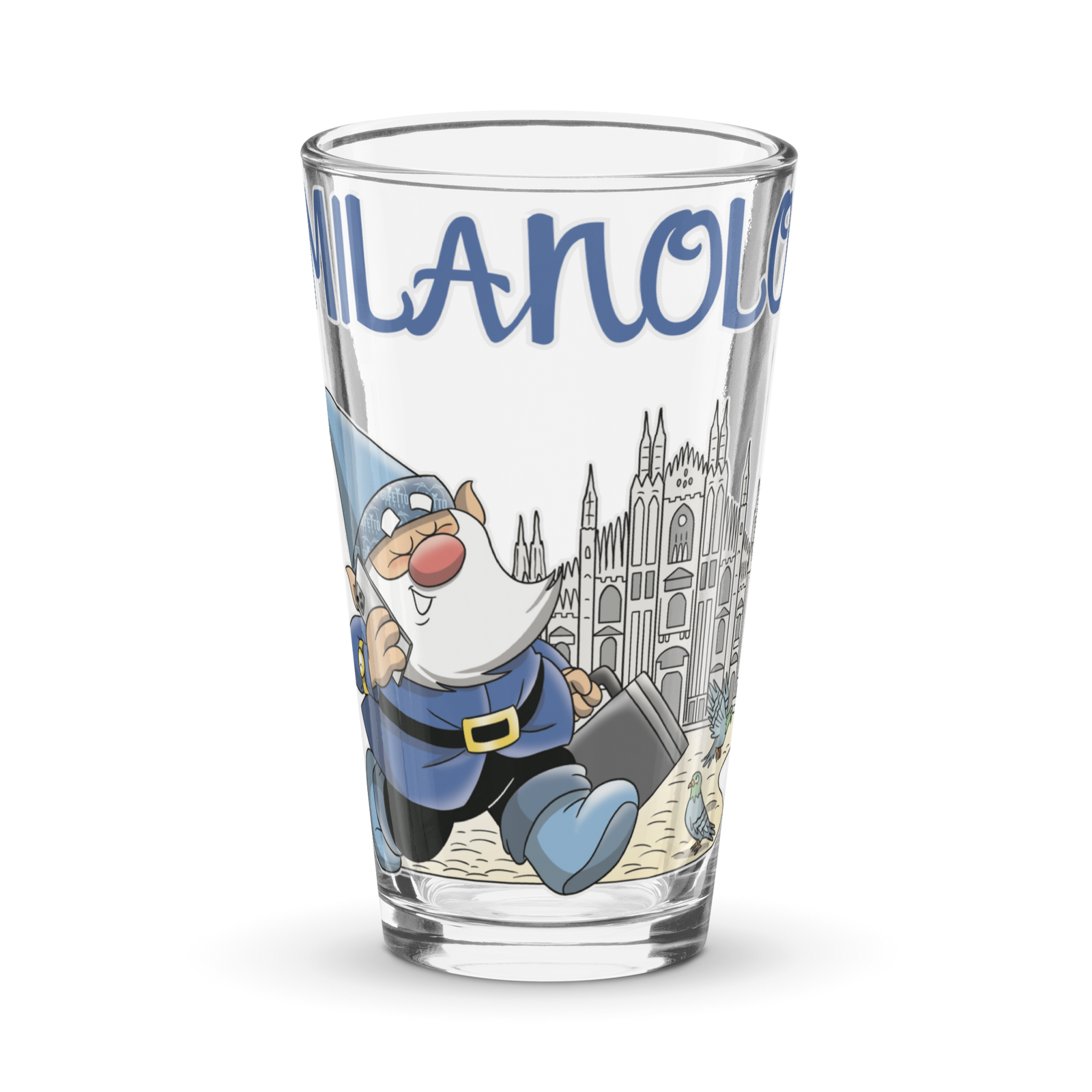 Bicchiere da birra MILANOLO - Gufetto Brand
