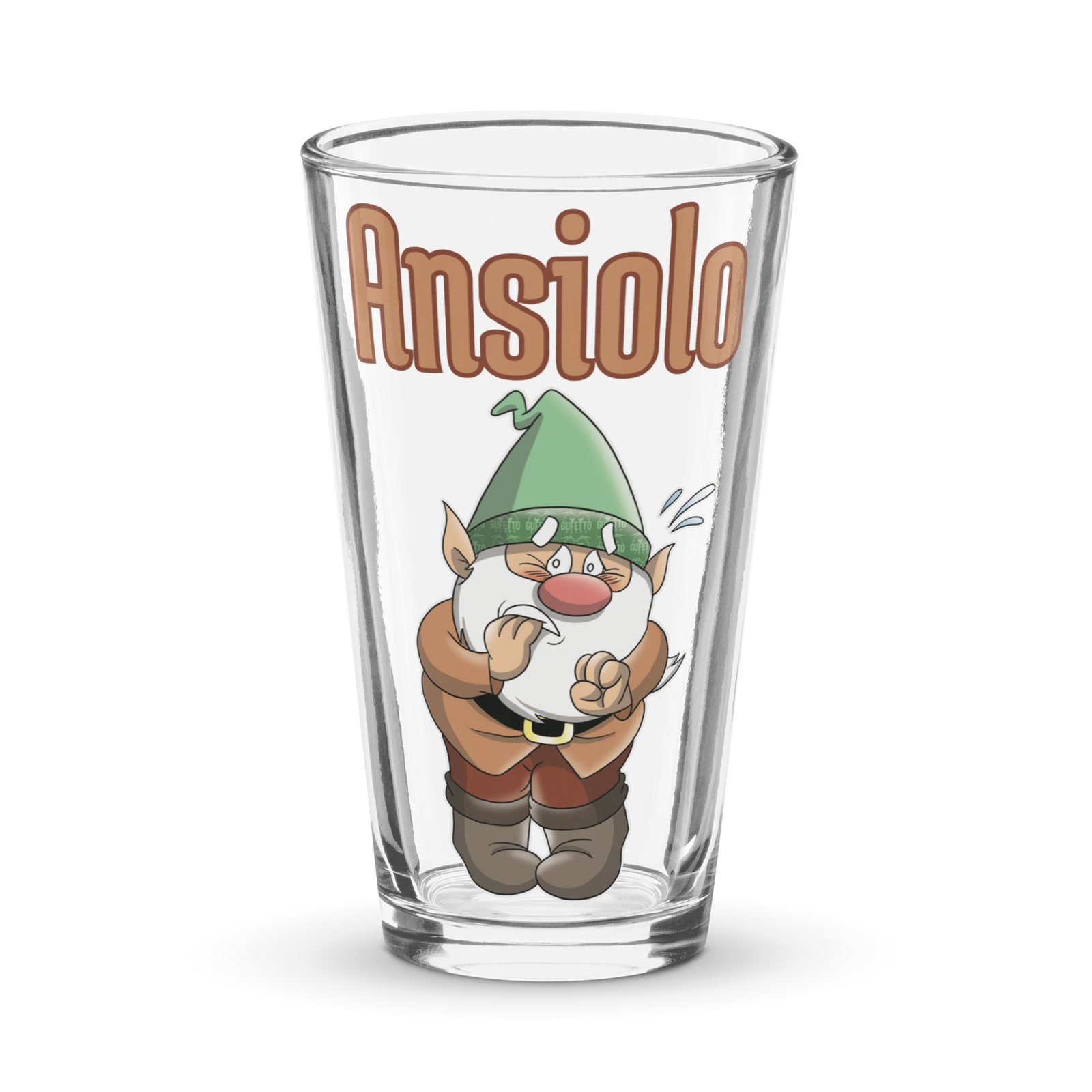 Bicchiere da birra ANSIOLO TWO - Gufetto Brand