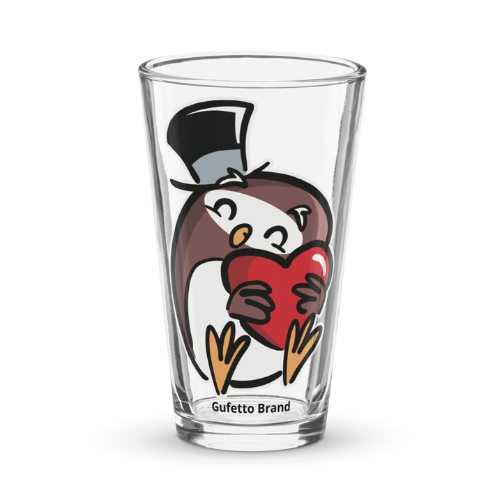 Bicchiere da birra GUFETTO CUORE - Gufetto Brand