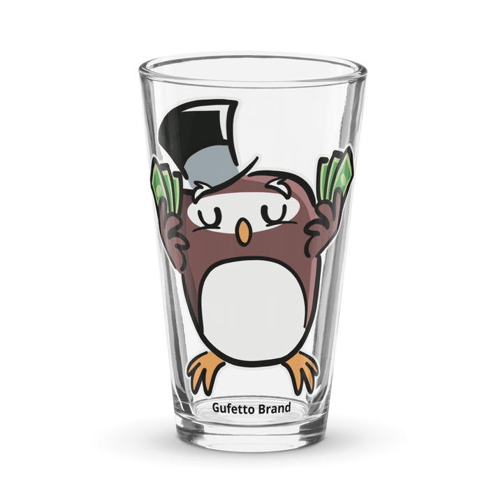 Bicchiere da birra GUFETTO SOLDI - Gufetto Brand