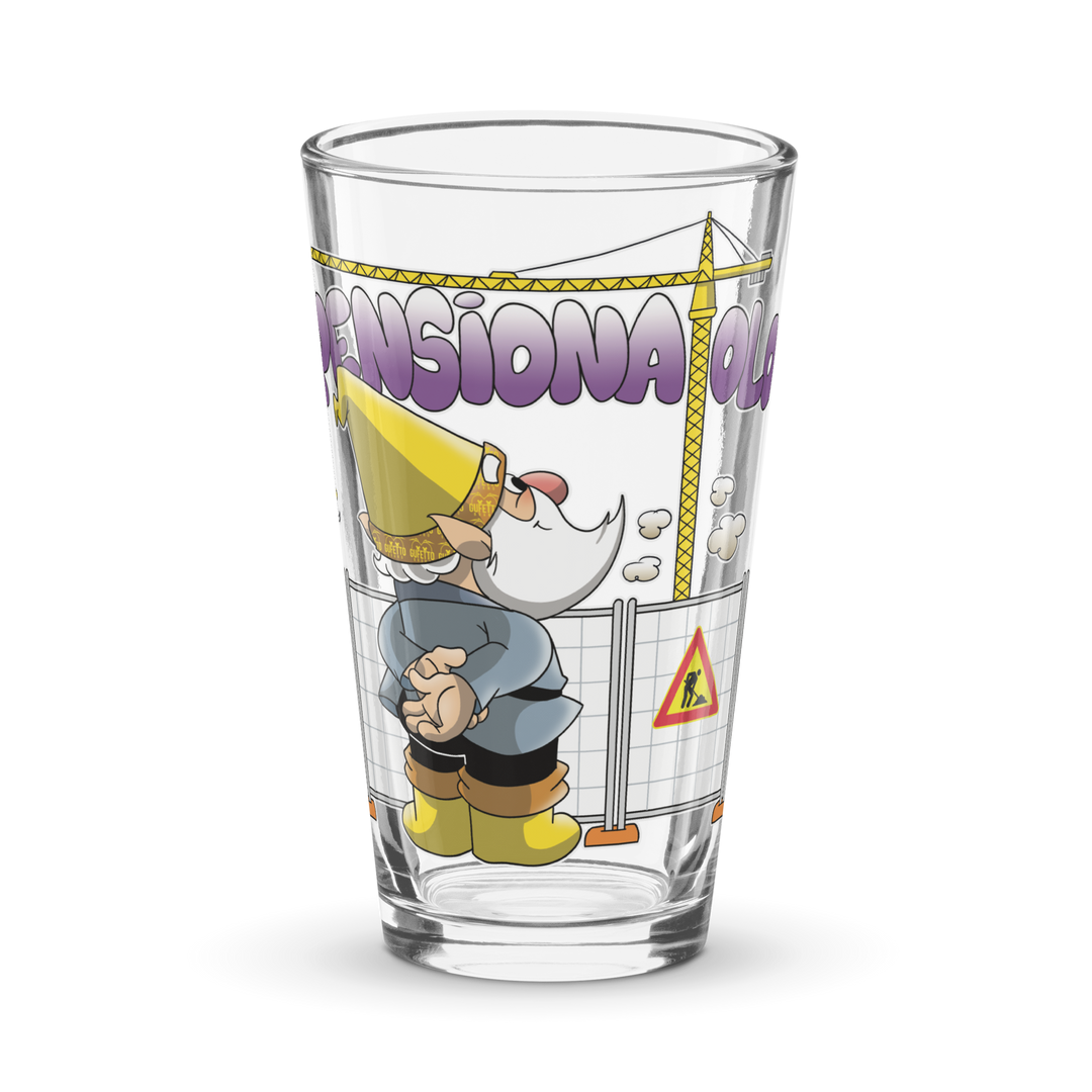 Bicchiere da birra PENSIONATOLO - Gufetto Brand