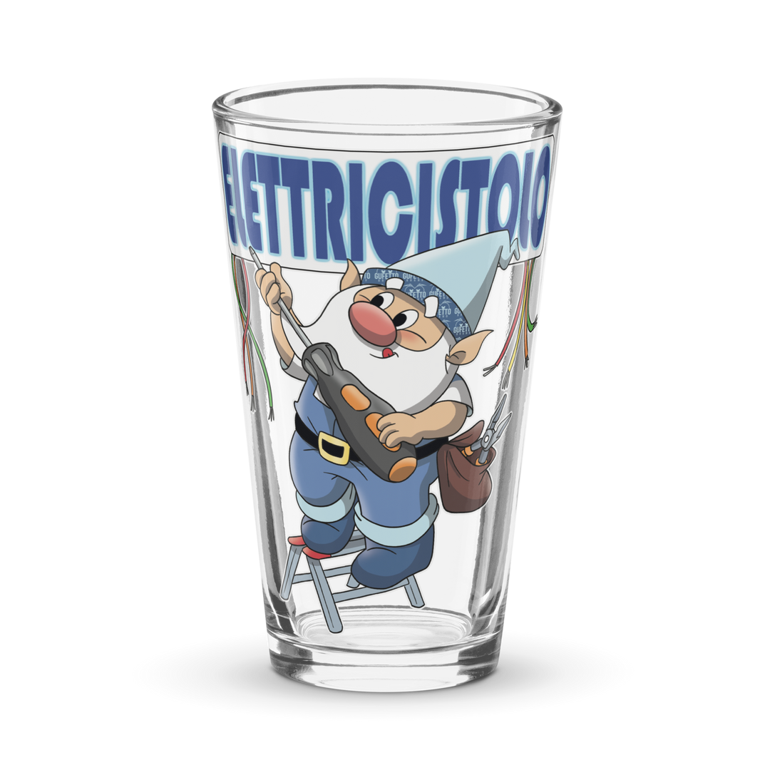 Bicchiere da birra ELETTRICISTOLO - Gufetto Brand