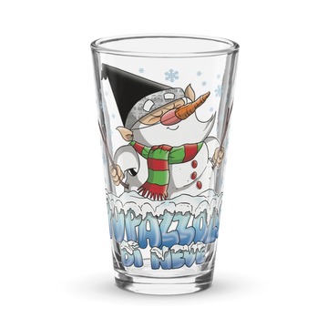Bicchiere da birra PUPAZZOLO DI NEVE