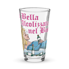 Bicchiere da birra LA BELLA ALCOLIZZATA - Gufetto Brand