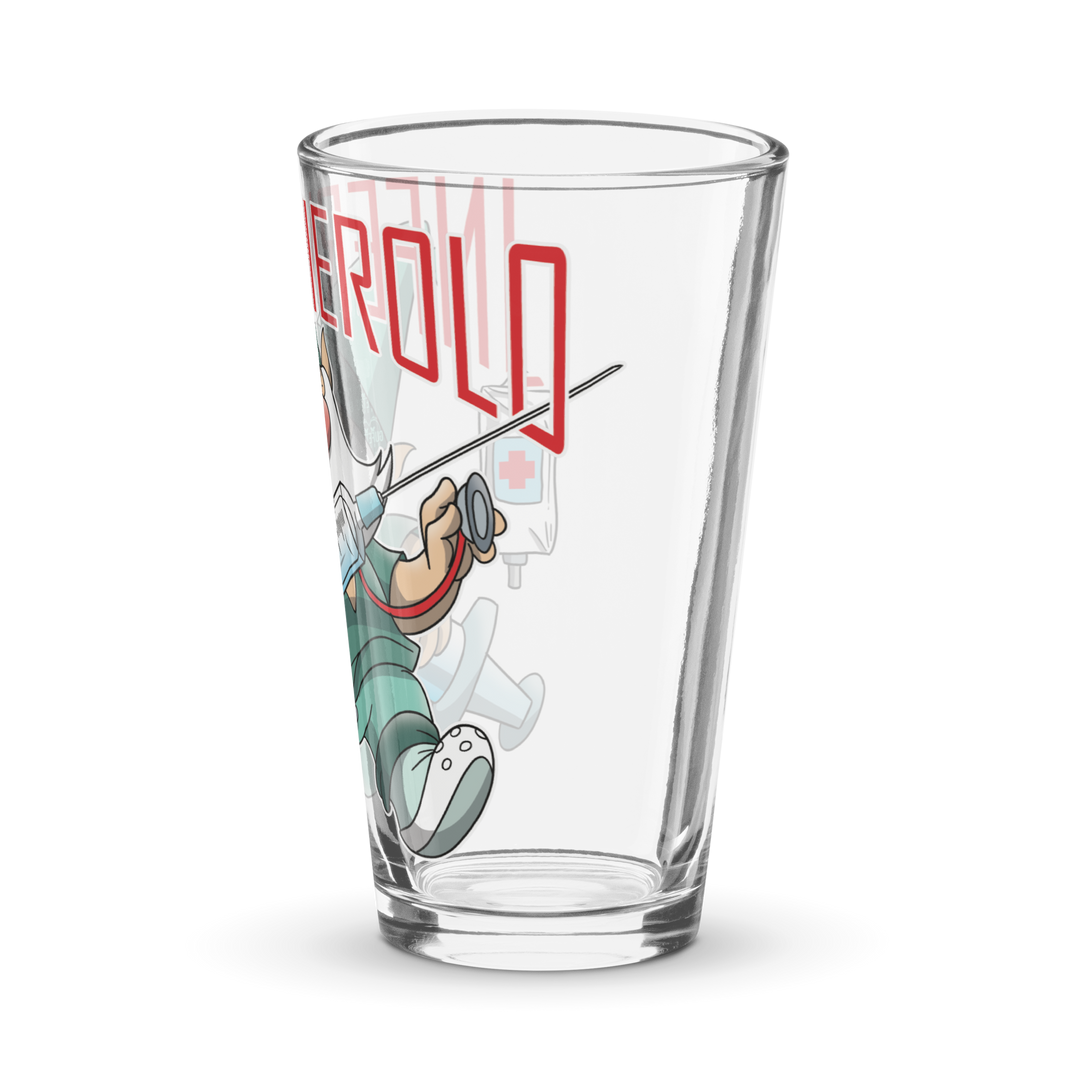 Bicchiere da birra INFERMIEROLO - Gufetto Brand