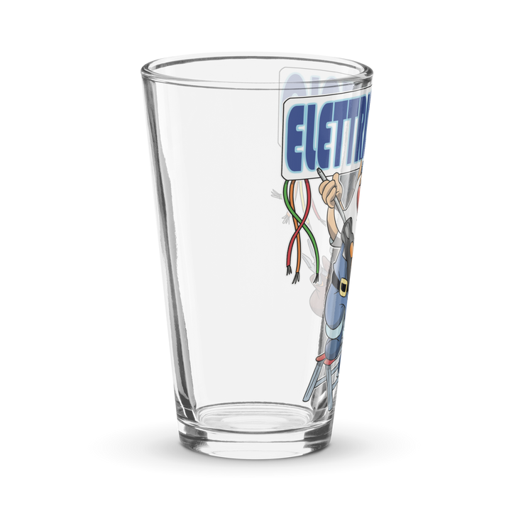 Bicchiere da birra ELETTRICISTOLO - Gufetto Brand