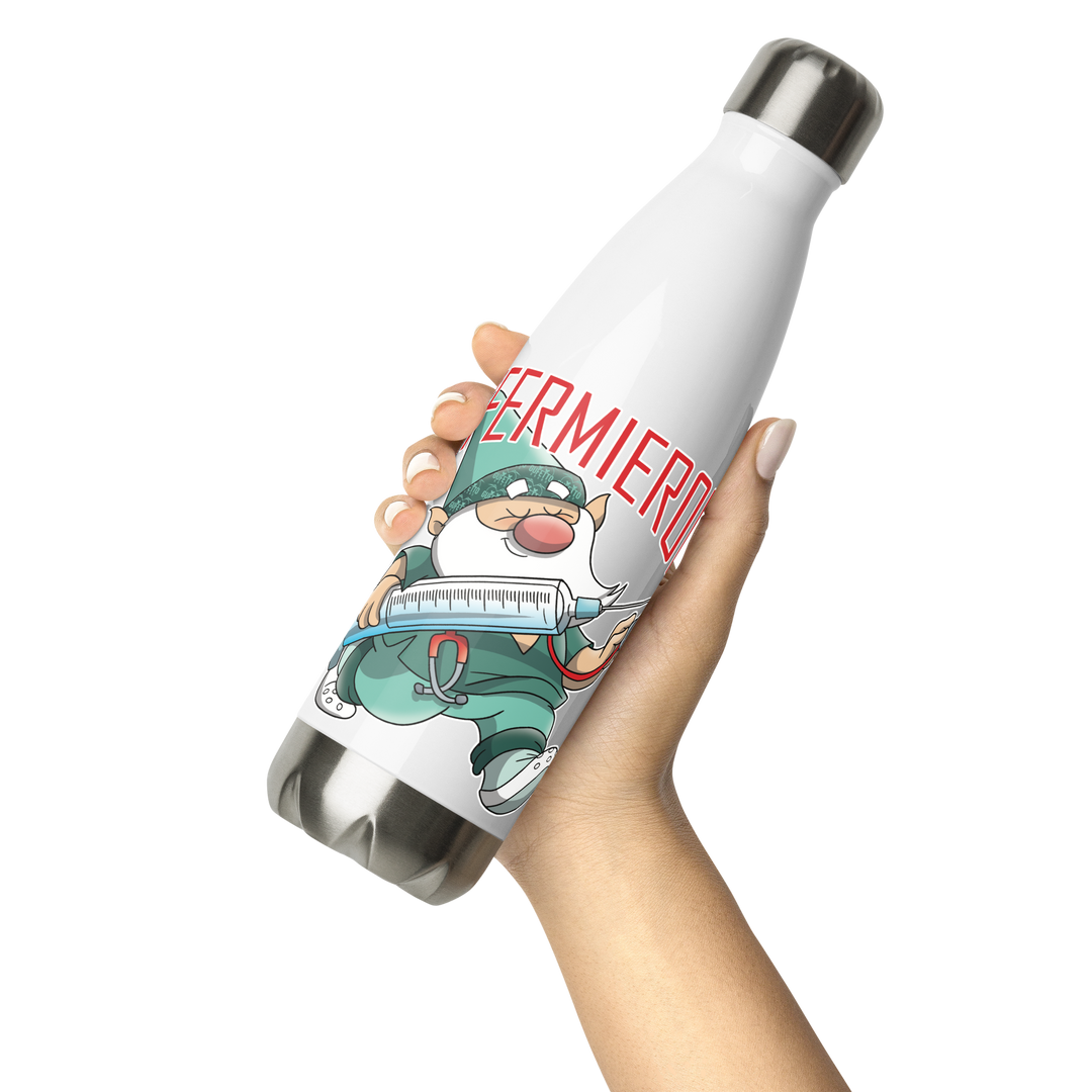 Borraccia in acciaio inossidabile INFERMIEROLO - Gufetto Brand