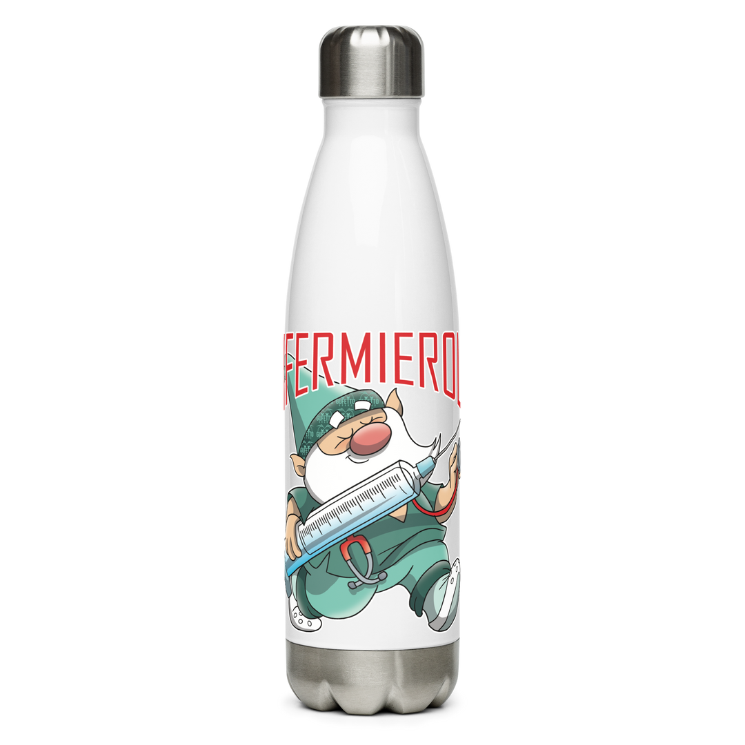 Borraccia in acciaio inossidabile INFERMIEROLO - Gufetto Brand