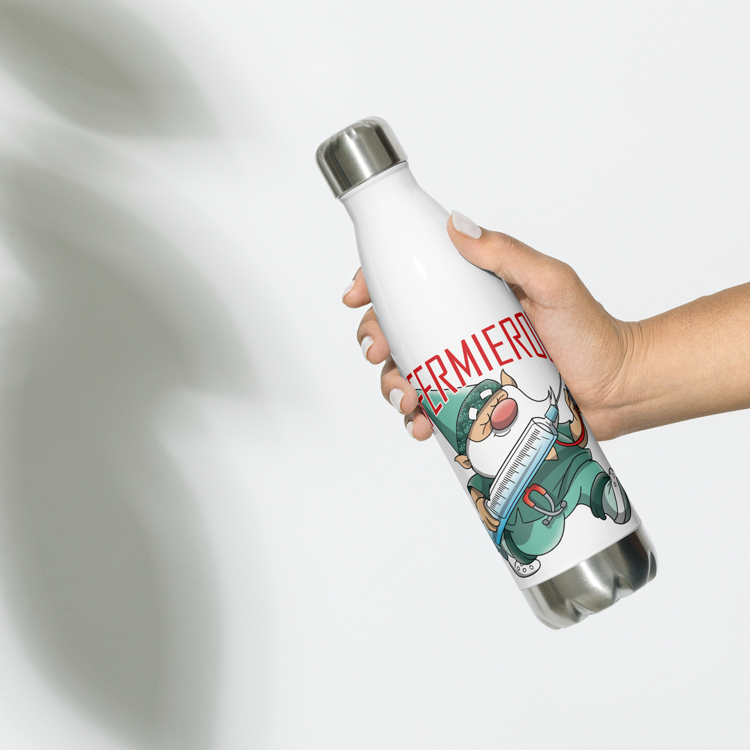 Borraccia in acciaio inossidabile INFERMIEROLO - Gufetto Brand