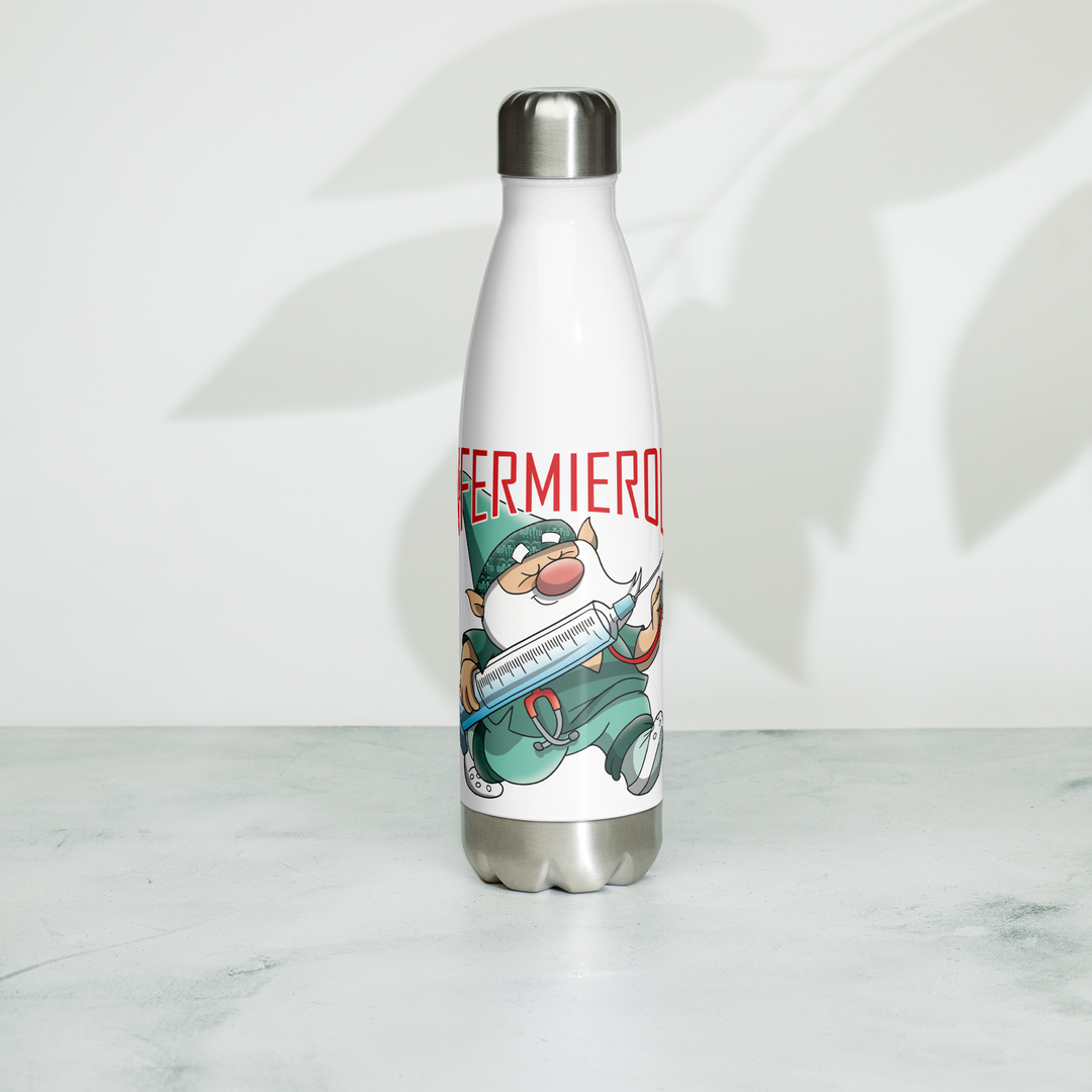 Borraccia in acciaio inossidabile INFERMIEROLO - Gufetto Brand