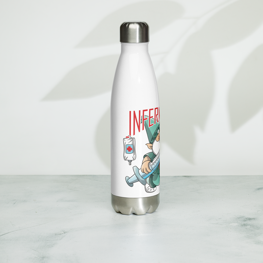 Borraccia in acciaio inossidabile INFERMIEROLO - Gufetto Brand