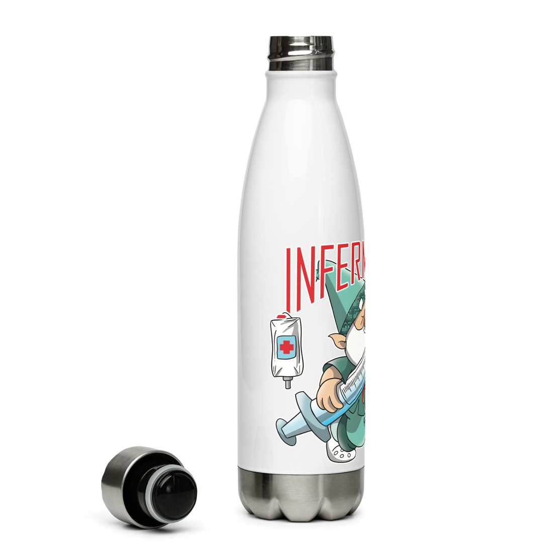 Borraccia in acciaio inossidabile INFERMIEROLO - Gufetto Brand