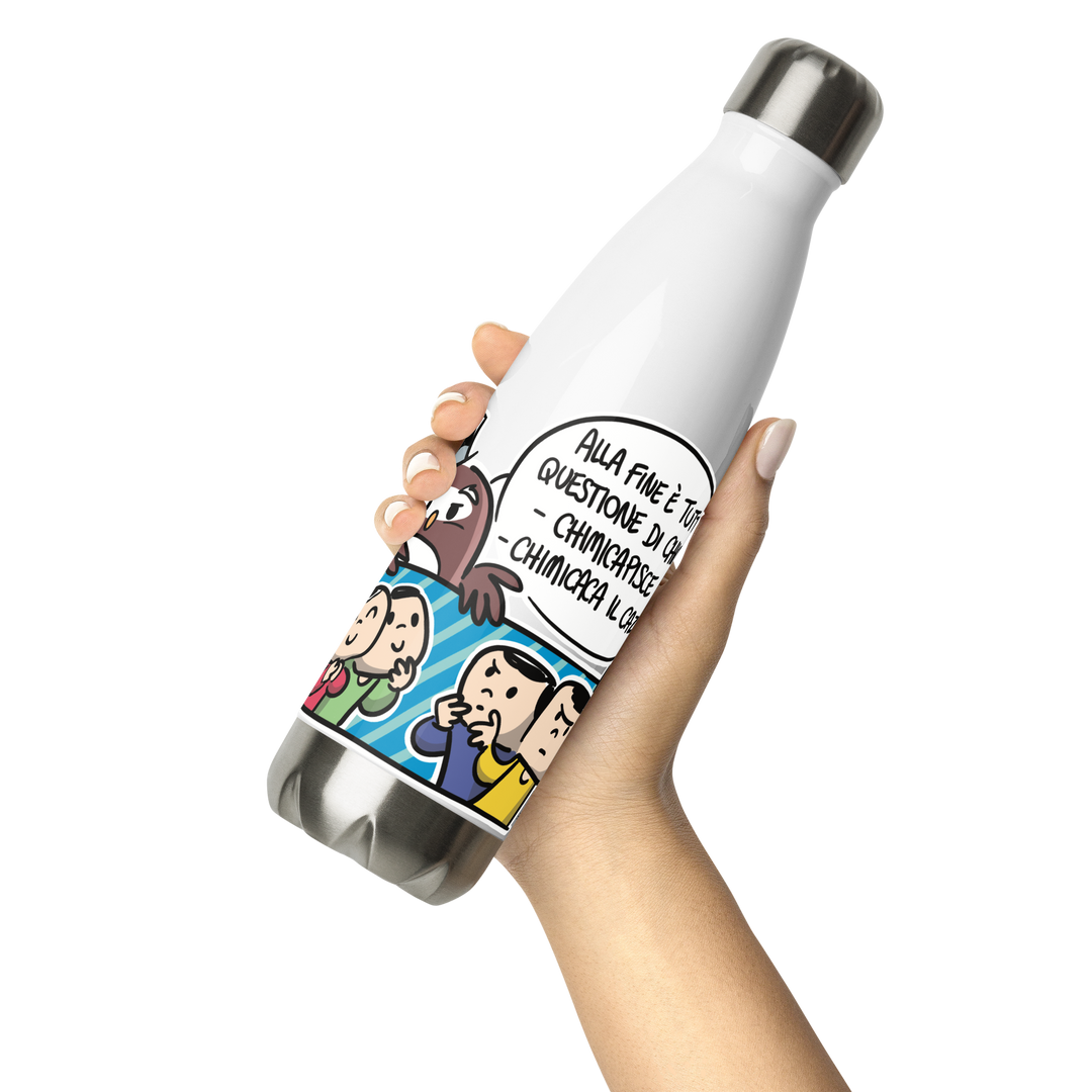 Borraccia in acciaio inossidabile CHIMICA - Gufetto Brand