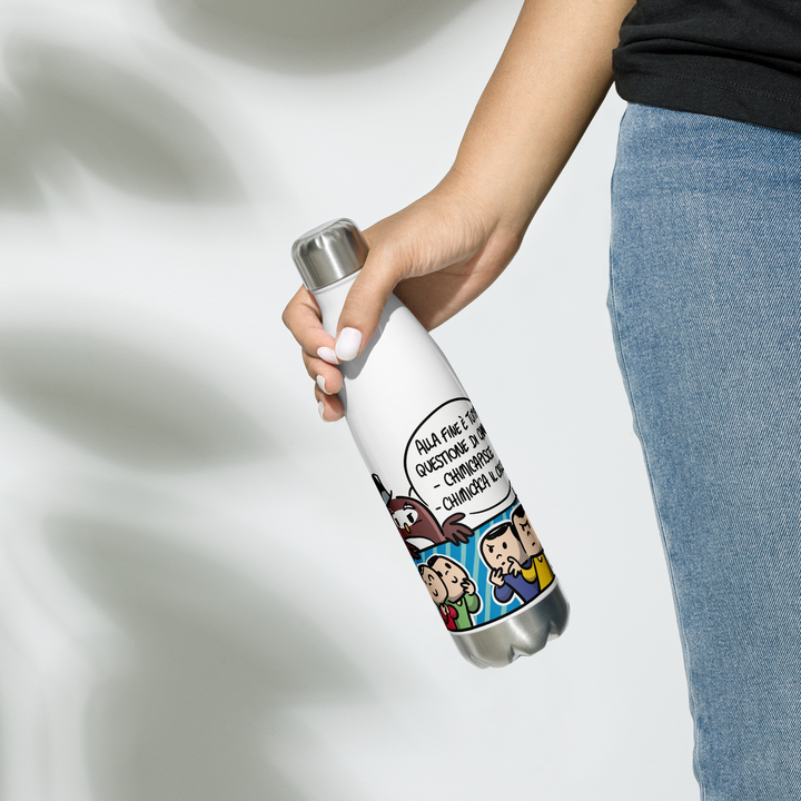 Borraccia in acciaio inossidabile CHIMICA - Gufetto Brand