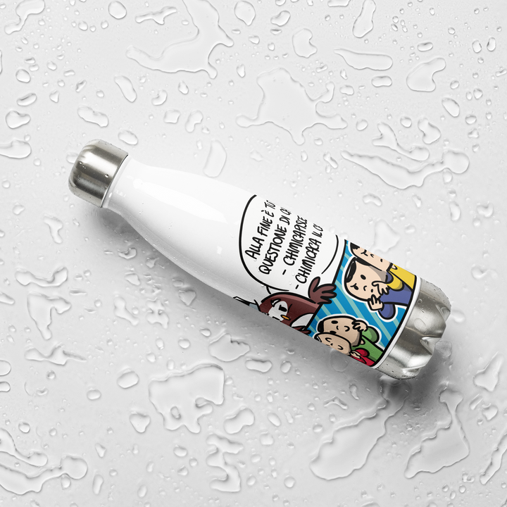 Borraccia in acciaio inossidabile CHIMICA - Gufetto Brand