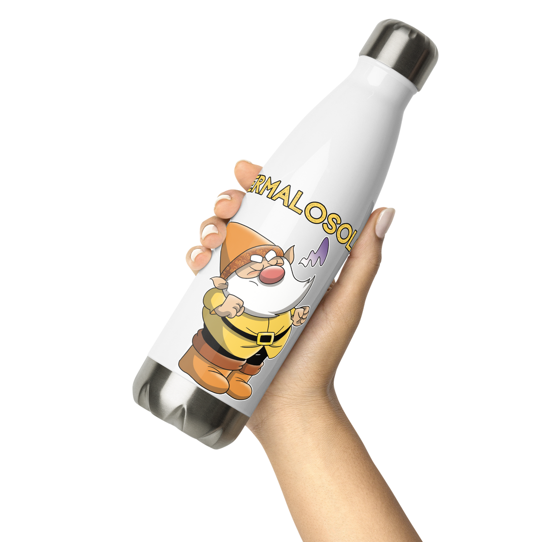 Borraccia in acciaio inossidabile PERMALOSOLO - Gufetto Brand