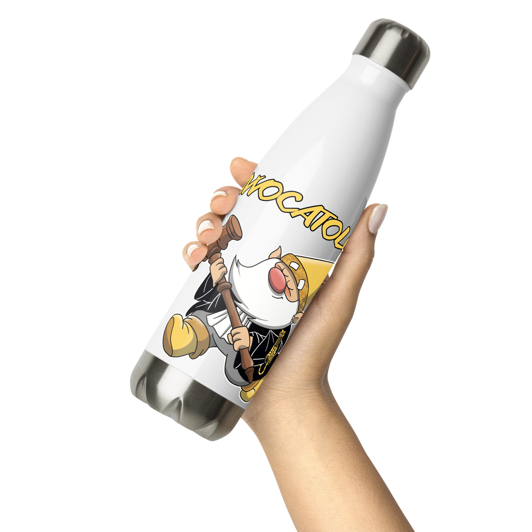 Borraccia in acciaio inossidabile AVVOCATOLO - Gufetto Brand